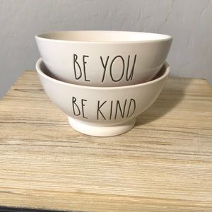 RAE DUNN | BE YOU and BE KIND Bowls